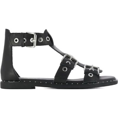 Sandalias planas de piel mujer 163220 Carmela Sandalias planas de piel mujer 163220 Carmela