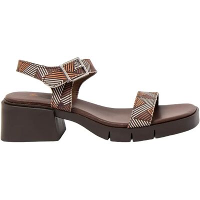 Sandalias de tacón de piel mujer VARSOVIA Art Sandalias de tacón de piel mujer VARSOVIA Art