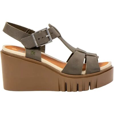 Sandalias de cuña de piel mujer CATANIA Art Sandalias de cuña de piel mujer CATANIA Art