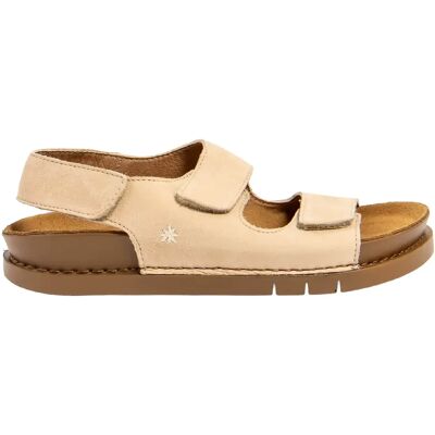 Sandalias de piel Unisex Beige KASSEL Art Sandalias de piel Unisex Beige KASSEL Art