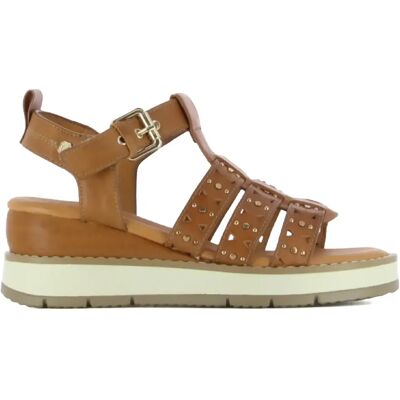 Sandalias de cuña de piel mujer 163252 Carmela Sandalias de cuña de piel mujer 163252 Carmela