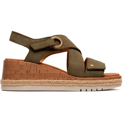 Sandalias de cuña de piel mujer KIDIKI SUN Clarks Sandalias de cuña de piel mujer KIDIKI SUN Clarks