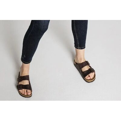 Sandalias de piel ARIZONA SOFT FOOTBED NARROW Birkenstock Sandalias de piel ARIZONA SOFT FOOTBED NARROW Birkenstock