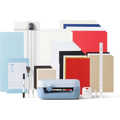 Cricut Máquina de corte inteligente Joy 2 Pack Esencial. Azul Cricut Máquina de corte inteligente Joy 2 Pack Esencial. Azul