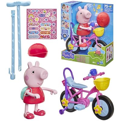 Hasbro Muñeca Pedaleando con Peppa Peppa Pig . Hasbro Muñeca Pedaleando con Peppa Peppa Pig .