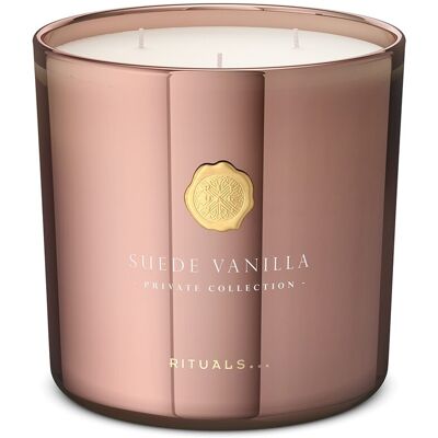 Rituals Vela aromática Suede Vanilla Scented Candle 1000 g . Rituals Vela aromática Suede Vanilla Scented Candle 1000 g .