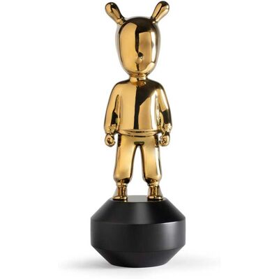 Lladró Figura Decorativa The golden Guest. Pequeña . Oro Lladró Figura Decorativa The golden Guest. Pequeña . Oro