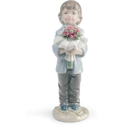 Lladró Figura decorativa Te mereces lo mejor niño . Multicolor Lladró Figura decorativa Te mereces lo mejor niño . Multicolor