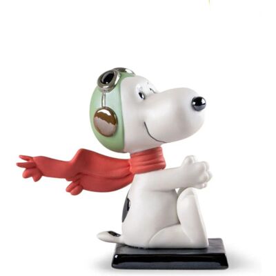 Lladró Figura decorativa Snoopy™ Flying Ace . Multicolor Lladró Figura decorativa Snoopy™ Flying Ace . Multicolor