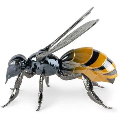 Lladró Figura decorativa Abeja . Negro / Amarillo Lladró Figura decorativa Abeja . Negro / Amarillo