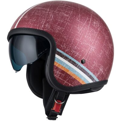 NZI Casco de moto Jet Rolling 4 Sun . (XXL - XXL) Rojo NZI Casco de moto Jet Rolling 4 Sun . (XXL - XXL) Rojo