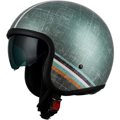 NZI Casco de moto Jet Rolling 4 Sun . (XL - XL) Verde NZI Casco de moto Jet Rolling 4 Sun . (XL - XL) Verde