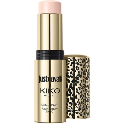 Kiko Milano Base de maquillaje en stick SPF 50 Just Cavalli X Sun-Drape Stick Foundation Spf50. 02 Silky Rose Kiko Milano Base de maquillaje en stick SPF 50 Just Cavalli X Sun-Drape Stick Foundation Spf50. 02 Silky Rose