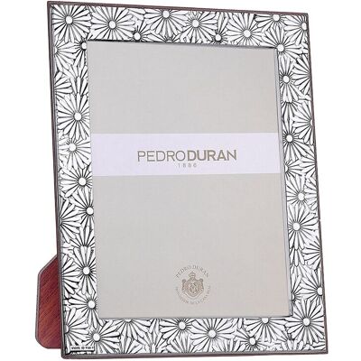 Pedro Durán Marco de fotos plateado de la colección Margaritas. (10 x 15 cm) Plata Pedro Durán Marco de fotos plateado de la colección Margaritas. (10 x 15 cm) Plata