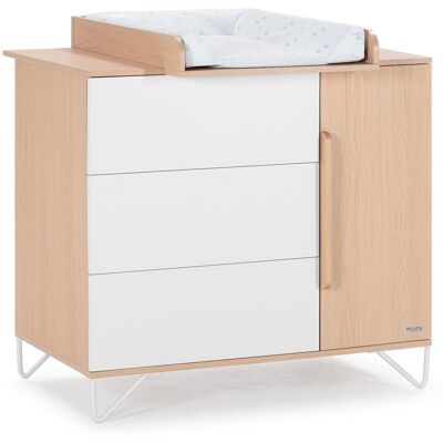 Micuna Cambiador de bebé para cómoda Amaia. (10 X 52 X 74 Cm) Blanco niño Micuna Cambiador de bebé para cómoda Amaia. (10 X 52 X 74 Cm) Blanco niño