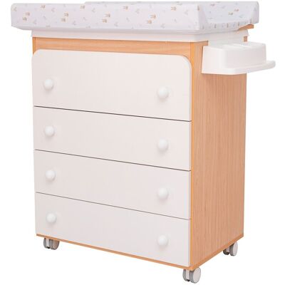 Micuna Cómoda con Bañera y cambiador bebé (4 cajones) Urban. Multicolor niño Micuna Cómoda con Bañera y cambiador bebé (4 cajones) Urban. Multicolor niño