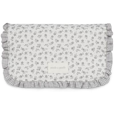 Pasito a pasito Cambiador Little Bloom Flor Gris. (20 X 28 X 5 cm) Gris claro niño Pasito a pasito Cambiador Little Bloom Flor Gris. (20 X 28 X 5 cm) Gris claro niño