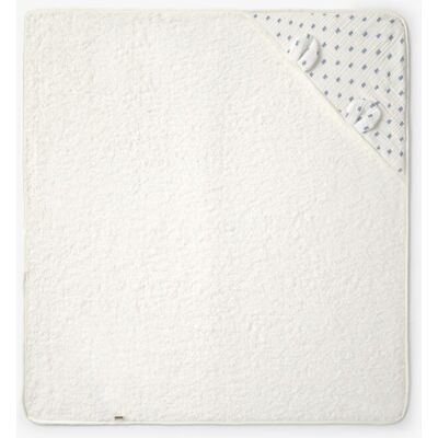 Tous Capa de baño con orejas 75x75cm Baby de algodón con multi osos. Azul claro Tous Capa de baño con orejas 75x75cm Baby de algodón con multi osos. Azul claro