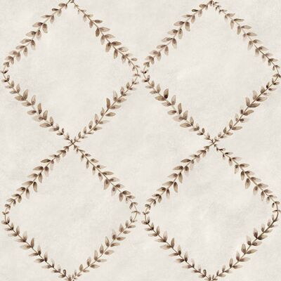 YBARRA Papel pintado Ivy Garland de la colección Cotswolds & Serret. Beige YBARRA Papel pintado Ivy Garland de la colección Cotswolds & Serret. Beige