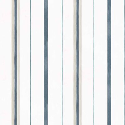 YBARRA Papel pintado Rolling Stripes de la colección Cotswolds & Serret. Agua YBARRA Papel pintado Rolling Stripes de la colección Cotswolds & Serret. Agua