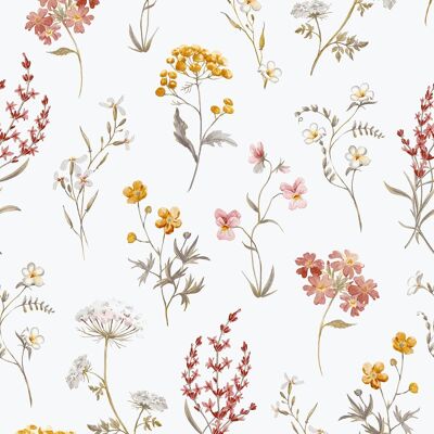 ICH Papel pintado floral Botanical Hana . (0,53 x 10 m) Terracota ICH Papel pintado floral Botanical Hana . (0,53 x 10 m) Terracota