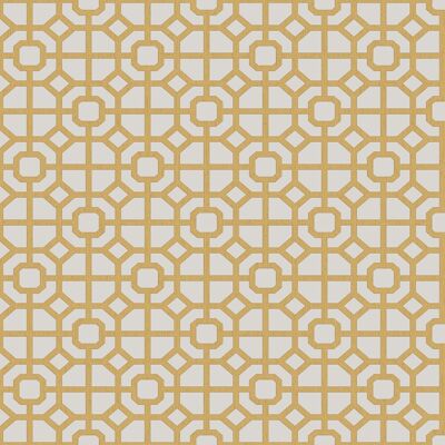 ICH Papel pintado Hana Lattice . (0,53 x 10 m) Ocre ICH Papel pintado Hana Lattice . (0,53 x 10 m) Ocre