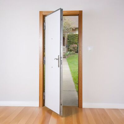 Tesa Puerta Acorazada Premium Roble-Blanco. (206,5 cm / Derecha) Roble / Blanco Tesa Puerta Acorazada Premium Roble-Blanco. (206,5 cm / Derecha) Roble / Blanco