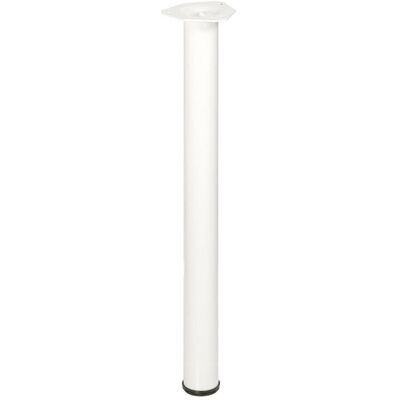 Nesu Pata Regulable Acero Redonda. (710 mm) Blanco Nesu Pata Regulable Acero Redonda. (710 mm) Blanco