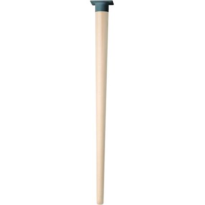 Nesu Pack 4 Patas Rectas Madera Haya 71 cm. Crudo / Negro Nesu Pack 4 Patas Rectas Madera Haya 71 cm. Crudo / Negro