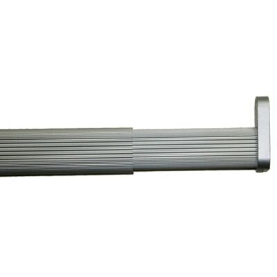 M.Pascual Barra Armario Extensible Aluminio. (80 a 130 cm) Plata M.Pascual Barra Armario Extensible Aluminio. (80 a 130 cm) Plata