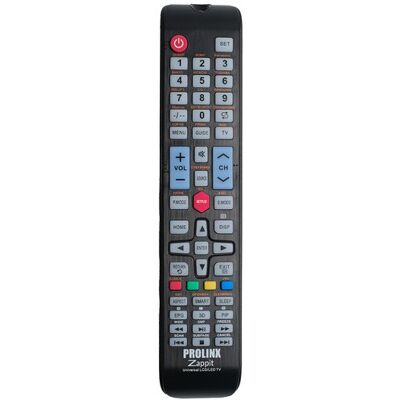 Prolinx Mando a distancia universal Zappit para TV. Negro Prolinx Mando a distancia universal Zappit para TV. Negro