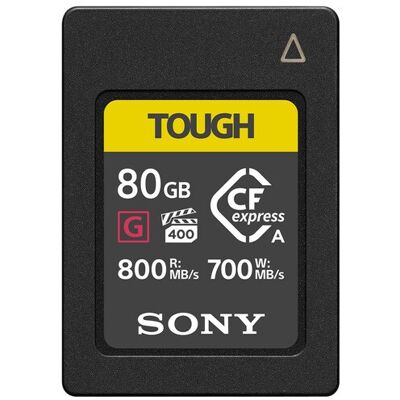 Sony Tarjeta de memoria Compact Flash Express Tough 80 GB, Clase A. Negro Sony Tarjeta de memoria Compact Flash Express Tough 80 GB, Clase A. Negro