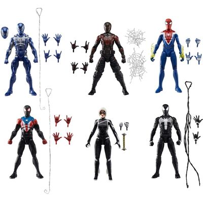 Hasbro Figura de acción Spider-Man 2 Gamerverse Marvel Legends Series modelos surtidos. Hasbro Figura de acción Spider-Man 2 Gamerverse Marvel Legends Series modelos surtidos.