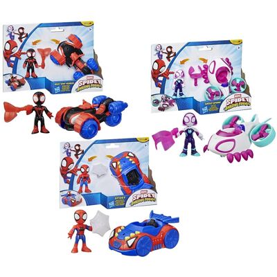 Hasbro Figuras de acción Spidey y su superequipo 7,6 cm Marvel . Hasbro Figuras de acción Spidey y su superequipo 7,6 cm Marvel .