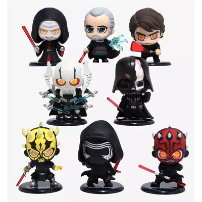 Hot Toys Figura sorpresa Cosbi Star Wars modelos surtidos. Negro Hot Toys Figura sorpresa Cosbi Star Wars modelos surtidos. Negro