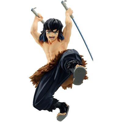 Banpresto Figura 13 cm Inosuke sin mascara Demon Slayer. Banpresto Figura 13 cm Inosuke sin mascara Demon Slayer.