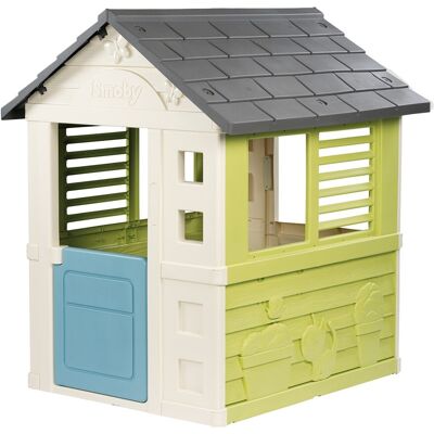 Casa de Juego Smoby - Colorida Casa para Niños - 98x110x127cm Casa de Juego Smoby - Colorida Casa para Niños - 98x110x127cm