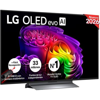 LG TV OLED evo 121 cm (48") OLED48G66LS 4K, Smart TV, AI, G6. Gris oscuro / Negro LG TV OLED evo 121 cm (48") OLED48G66LS 4K, Smart TV, AI, G6. Gris oscuro / Negro