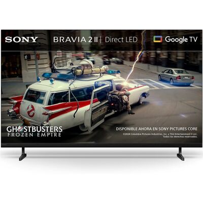 Sony TV 50" BRAVIA 2 II 50S25M2, UHD 4K HDR Direct LED, Dolby, Vision-Atmos, Google TV-Cast, Apple Airplay, Eco Dashboard, Game Menu, idea. Negro Sony TV 50" BRAVIA 2 II 50S25M2, UHD 4K HDR Direct LED, Dolby, Vision-Atmos, Google TV-Cast, Apple Airplay, Eco Dashboard, Game Menu, idea. Negro