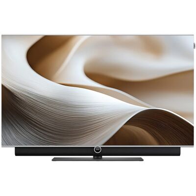Loewe TV OLED 121 cm (48'') antares 48 con soporte de mesa, OLED 4K ULTRA HD, Wi-Fi y Smart TV con barra de sonido 80W integrable. Aluminio / Negro Loewe TV OLED 121 cm (48'') antares 48 con soporte de mesa, OLED 4K ULTRA HD, Wi-Fi y Smart TV con barra de sonido 80W integrable. Aluminio / Negro