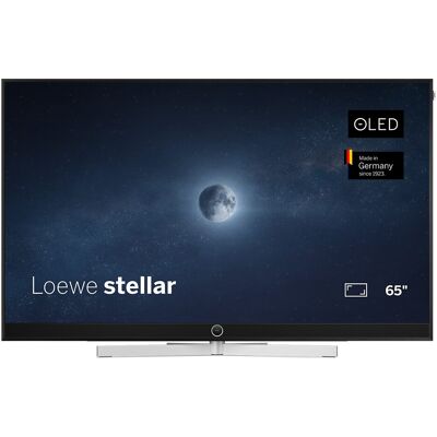 Loewe TV OLED 164 cm (65'') stellar 65 UHD 4K, HDR, Wi-Fi y Smart TV con barra sonido 80W y DR+. Aluminio negro / lava Loewe TV OLED 164 cm (65'') stellar 65 UHD 4K, HDR, Wi-Fi y Smart TV con barra sonido 80W y DR+. Aluminio negro / lava