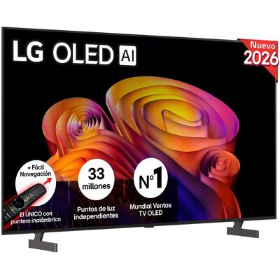 LG TV OLED 164 cm (65") OLED65B6ELC 4K, Smart TV, AI, B6. Gris oscuro / Negro LG TV OLED 164 cm (65") OLED65B6ELC 4K, Smart TV, AI, B6. Gris oscuro / Negro