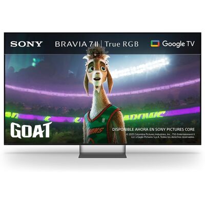 Sony TV 65" BRAVIA 7 II 65XR75M2 True RGB, LED 4K HDR, Dolby, Vision-Atmos, Google TV-Cast, Apple Airplay, Eco Dashboard, Game Menu, ideal. Negro Sony TV 65" BRAVIA 7 II 65XR75M2 True RGB, LED 4K HDR, Dolby, Vision-Atmos, Google TV-Cast, Apple Airplay, Eco Dashboard, Game Menu, ideal. Negro