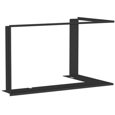 ROMOTOP Marco de 6 lados para Chimenea Heat E2G65-40 Esquinera Derecha. Negro ROMOTOP Marco de 6 lados para Chimenea Heat E2G65-40 Esquinera Derecha. Negro