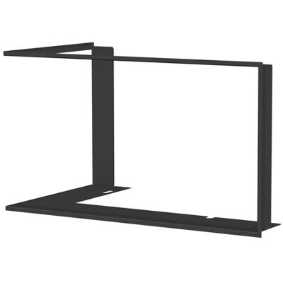 ROMOTOP Marco de 6 lados para Chimenea Heat E2G81-40 Esquinera Izquierda. Negro ROMOTOP Marco de 6 lados para Chimenea Heat E2G81-40 Esquinera Izquierda. Negro