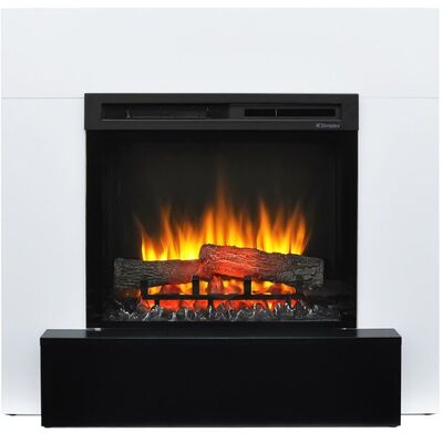 Dimplex Chimenea Eléctrica Lucid. Blanco / Negro Dimplex Chimenea Eléctrica Lucid. Blanco / Negro