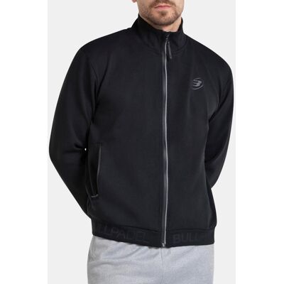 Bullpadel Sudadera de Hombre Eneo . (056) Negro Bullpadel Sudadera de Hombre Eneo . (056) Negro