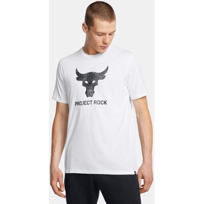 Under Armour Camiseta de hombre Project Rock Payoff Graphc Ss-Wht . (M) Blanco Under Armour Camiseta de hombre Project Rock Payoff Graphc Ss-Wht . (M) Blanco