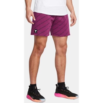 Under Armour Pantalón corto de hombre Project Rock Icon Flc Short Pt Boh . (L) Lila Under Armour Pantalón corto de hombre Project Rock Icon Flc Short Pt Boh . (L) Lila