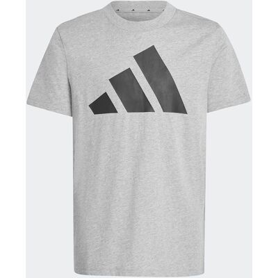 Camiseta deportiva gris y negra para niños adidas Camiseta deportiva gris y negra para niños adidas